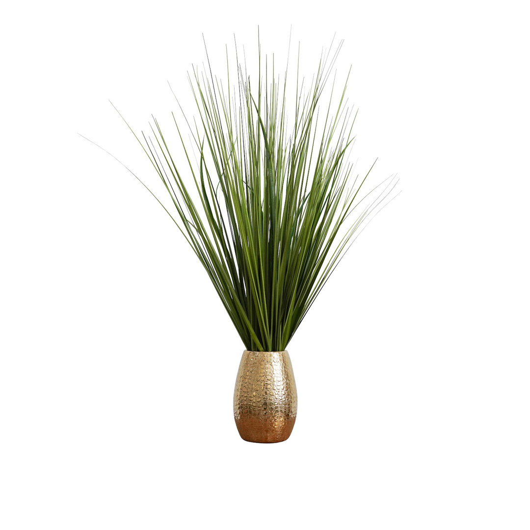30" Artificial Foliage Grass in Pot Rosecliff Heights Base