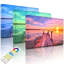 Bridge With Seagulls At Sunset by No - Wrapped Canvas Print-49671703-49671704