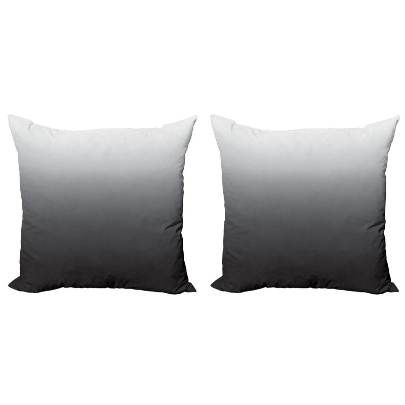 Ombre Reversible Pillow Cover, 24" x 24"
