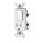 Leviton Decora 15 Amp 125 Volt Watthite Combination Switch/Outlet 5-15R 1 Pack