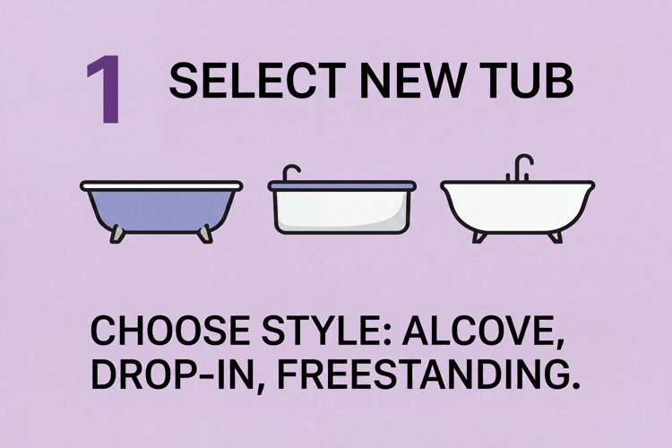 selecting a new tub for your bathroom