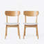 Chaise en tissu