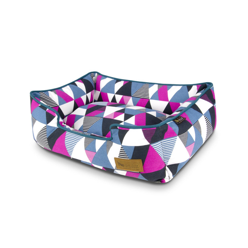 Mosaic Cotton Bolster Pet Bed, Extra Large (37" W x 44" D x 10" H)