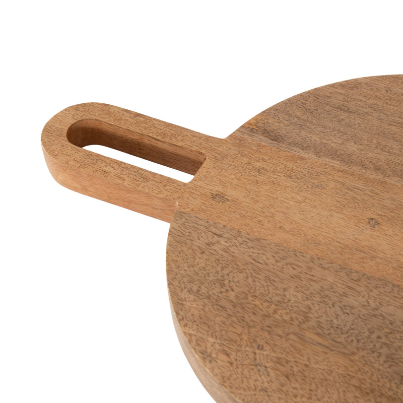 Solid Wood Capsule Serving Board, Beige