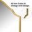 Lilith Metal Full Length Leaner Mirror-87144386-101929823