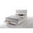 Naima White Finish Bed W/Storage