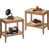 Natural Oak Top/Caramel Oak Base selected