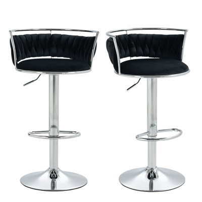 Christal Height Adjustable Swivel Bar Stool