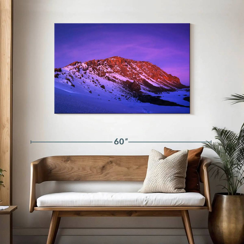 Nicci Mount Kilimanjaro Alpenglow, 30'' H x 45'' W