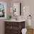 24" H X 14" W Surface or Recessed Mount Medicine Cabinet with Mirror, Aluminum Frame and Adjustable Tempered Glass Shelves for Bathroom-1408965928-1408965931