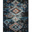 Tapis bleu marine / brun Kitley Southwestern-1641300817