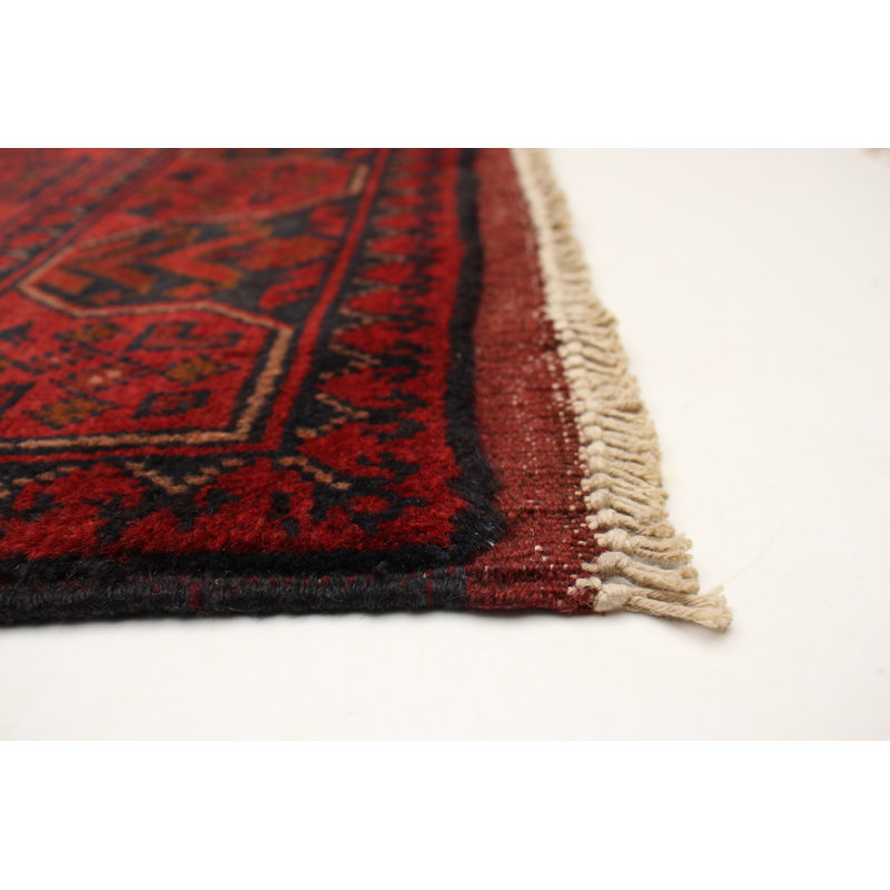 Tapis rouge Finest Esari 3 pi 4 po x 4 pi 11 po