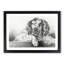 Springer Spaniel Dog by Jean Bernard - Picture Frame Drawing Print-55619714-55619716