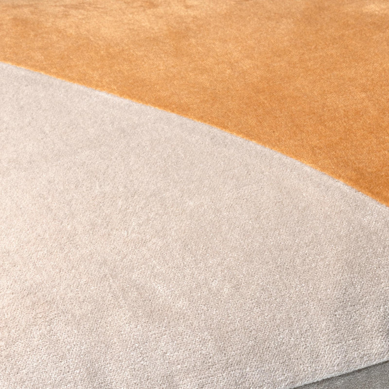 Oreiller en coton Denny, Housse de coussin seulement - sans coussin, Caramel