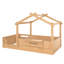 Natural Wood Twin Treehouse Bed With Low-profile Frame