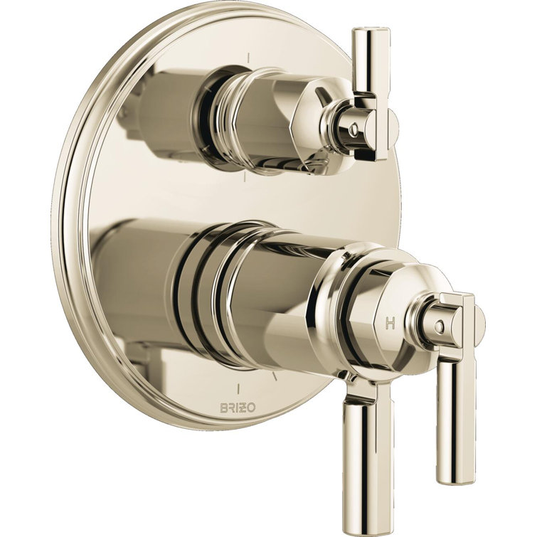 Invari® TempAssure® Thermostatic Valve with Integrated 6-Function Diverter Trim