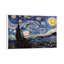 The Starry Night by Vincent Van Gogh - Print on Canvas-427374484-427374481