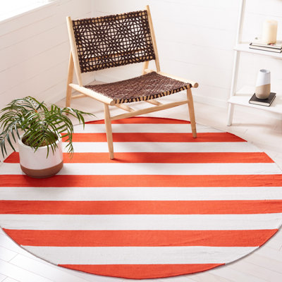 Westerlund Hand Woven Cotton Striped Rug