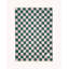Checkered Wool Jacquard Throw Blanket-92357743
