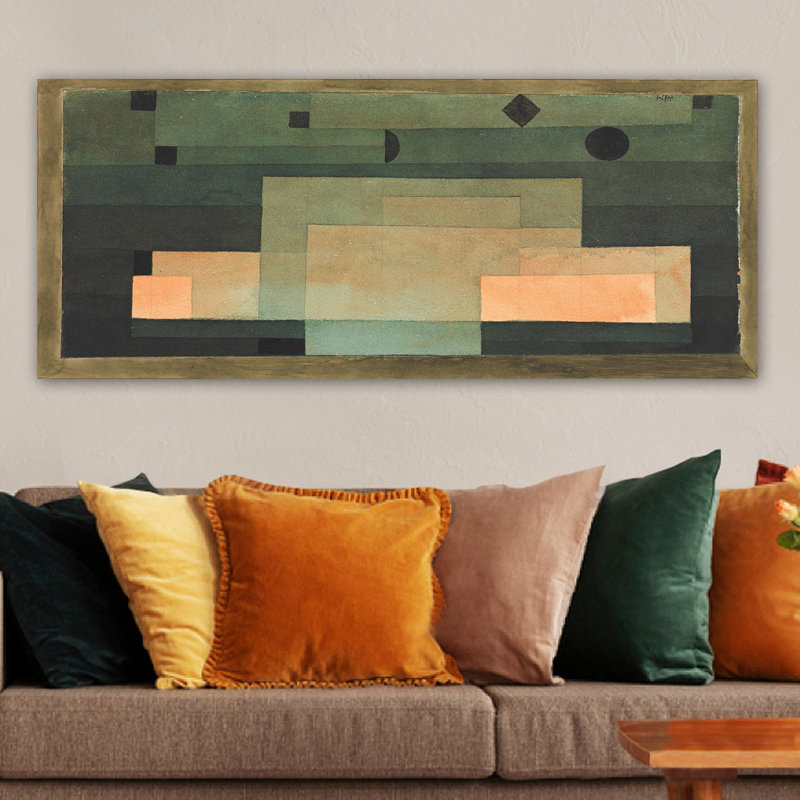Superbe peinture sur toile décorative de 19,7 po x 47,2 po | 100% toile, cadre 100% bois (épaisseur: 1,2 po) | Idéal pour le salon, la chambre à coucher et le bureau | Couleurs éclatantes et conception unique