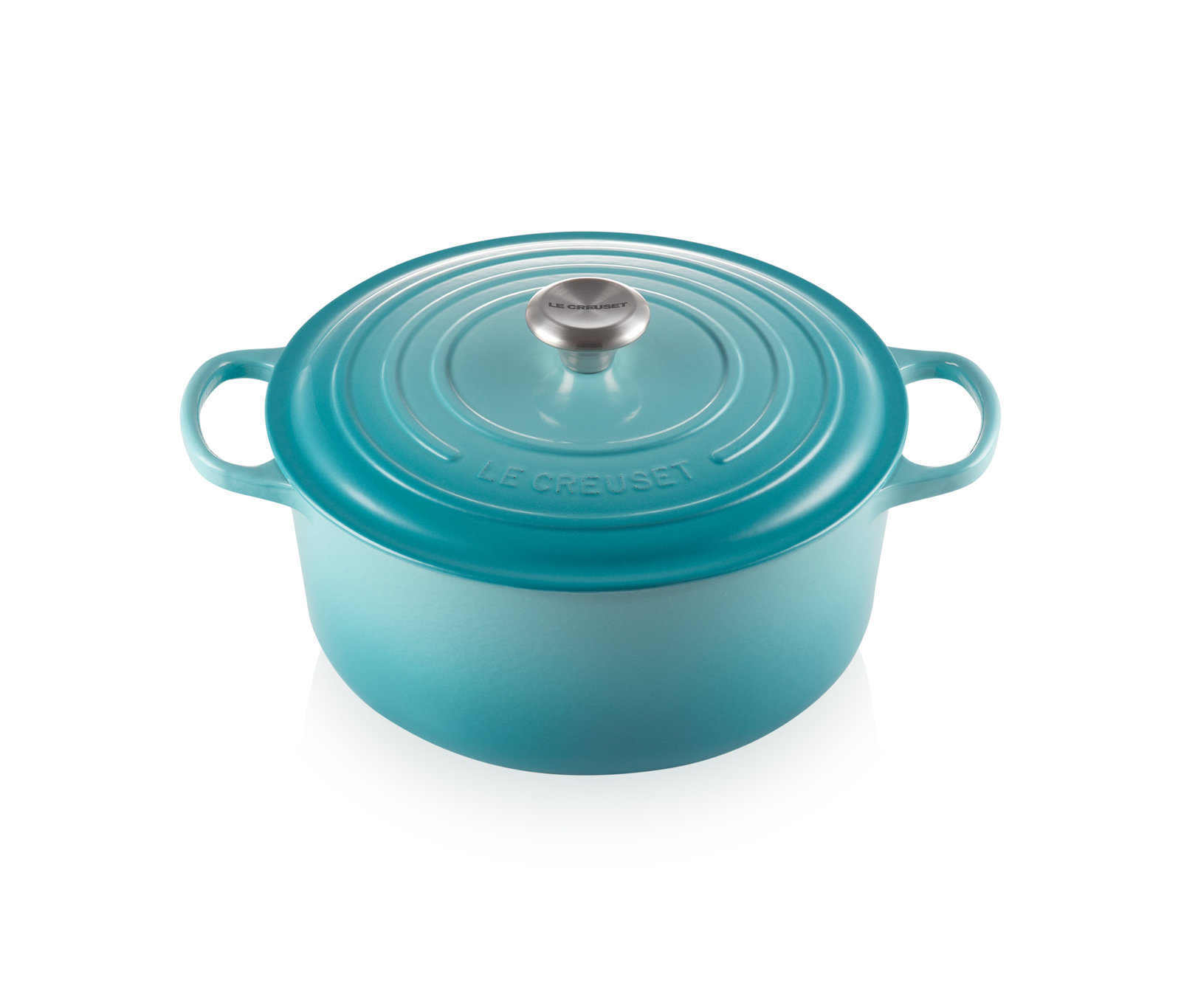 Le Creuset Enameled Cast Iron Dutch Oven, 4.5 quarts, White