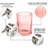Bathroom Accessories Set, 4 Pcs Glass Bathroom Accessories Sets Complete W/Soap Dispenser, Soap Dish ,Toothbrush Holder,Tumbler, Bathroom Decor, Gift For Home Apartment ()-1834366588