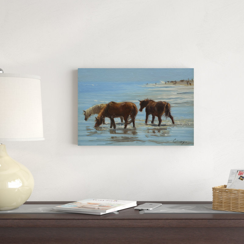 Poneys de Chincoteague, H 12 po x l 18 po x P 1,25 po