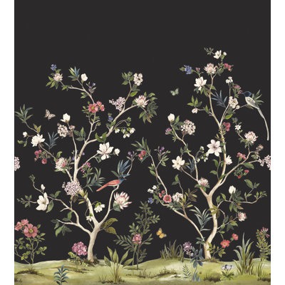 Trinesha Floral Wall Mural