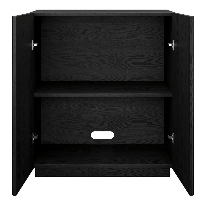 Accent Chest, Black Grain