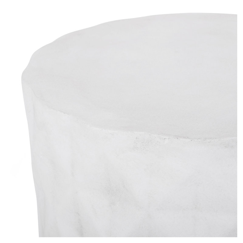Outdoor Lightweight Concrete Side Table