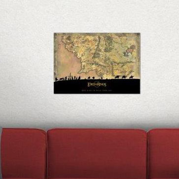 Lord of the Rings Trilogy 'Middle Earth' MightyPrint Wall Decor