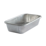 Nordic Ware 4.8 in W X 8.8 in L Rectangle Loaf Pan Silver