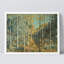 «Golden Tree Leaf Autumn Forest» sur papier-98299293-98299292