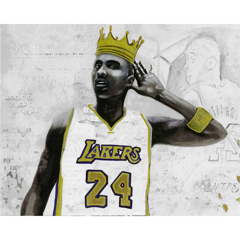 «Kobe» par Rita Taverni - reproduction sur toile, H 29 po x l 37 po, Sans cadre