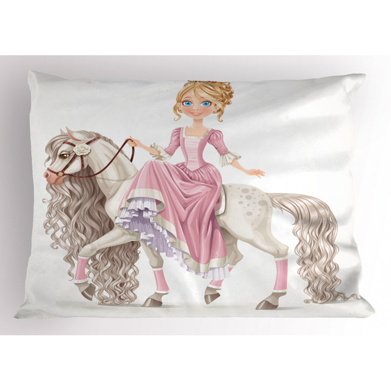 Feminine Polyester Sham Set, Twin
