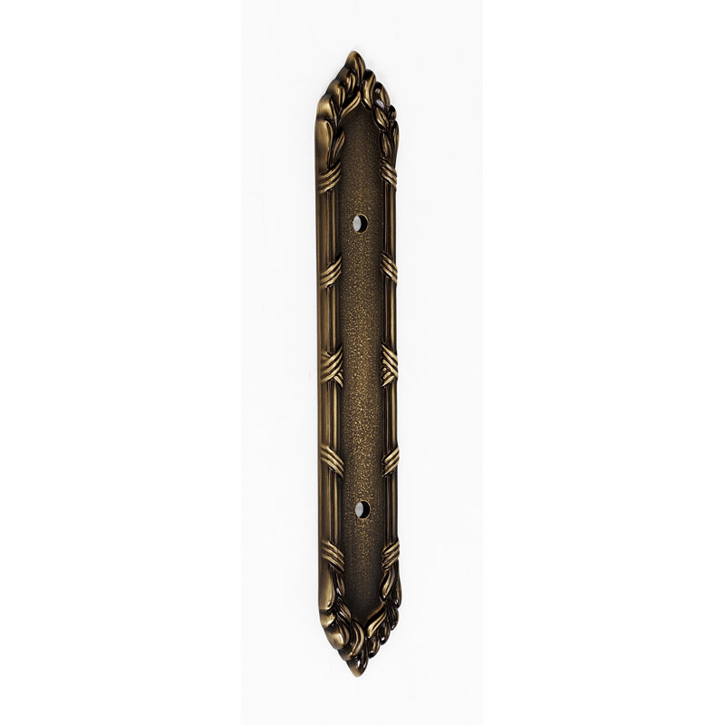 Brass Back Plate, Antique English