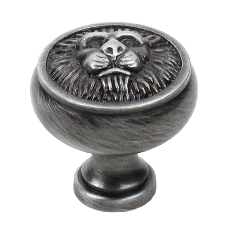 Poignée champignon de diamètre 1 1/2 po Roman, Antique poli, H 1,25 po x l 1,25 po x P 1,25 po