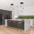3-Light Globe Glass  Cluster Pendants-1470726664