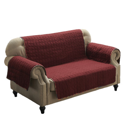 Greenland Home Fashions Gold Rush Multi Loveseat Furniture Protector 103"x76" Reversible Slipcover