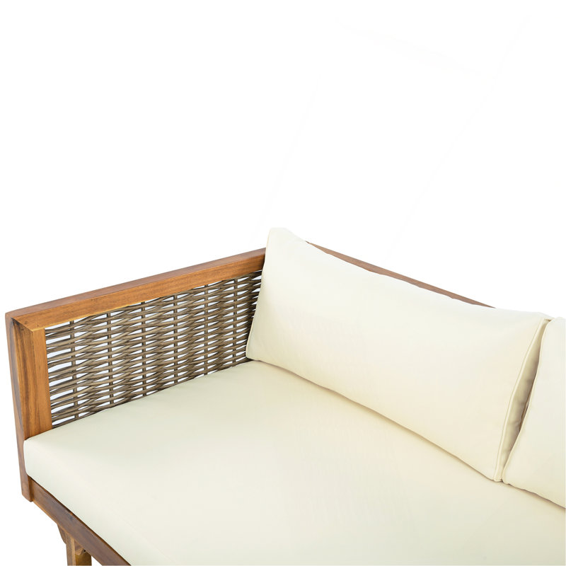 Ensemble de conversation modulaire avec coussins imperméables - Ensemble de canapés d'extérieur de qualité supérieure