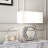 Maricelis 21.25" Table Lamp with Round Mirror Glass Base