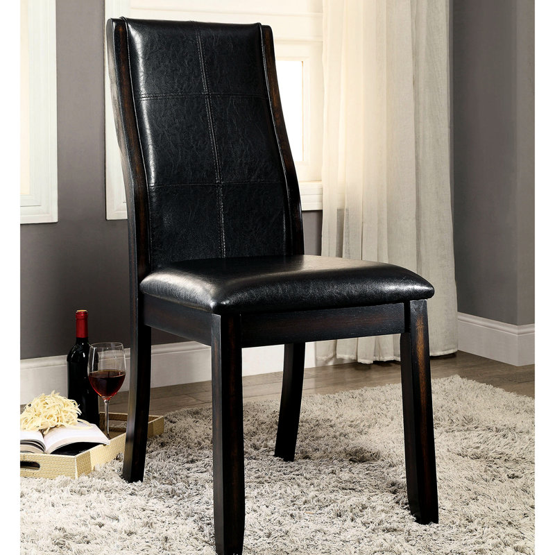 De 2 sièges de salle à manger, cerisier brun, largeur 26,48 po, chaises Classic Choice couleur cerise, siège de 19,5 po Ht, style exquis