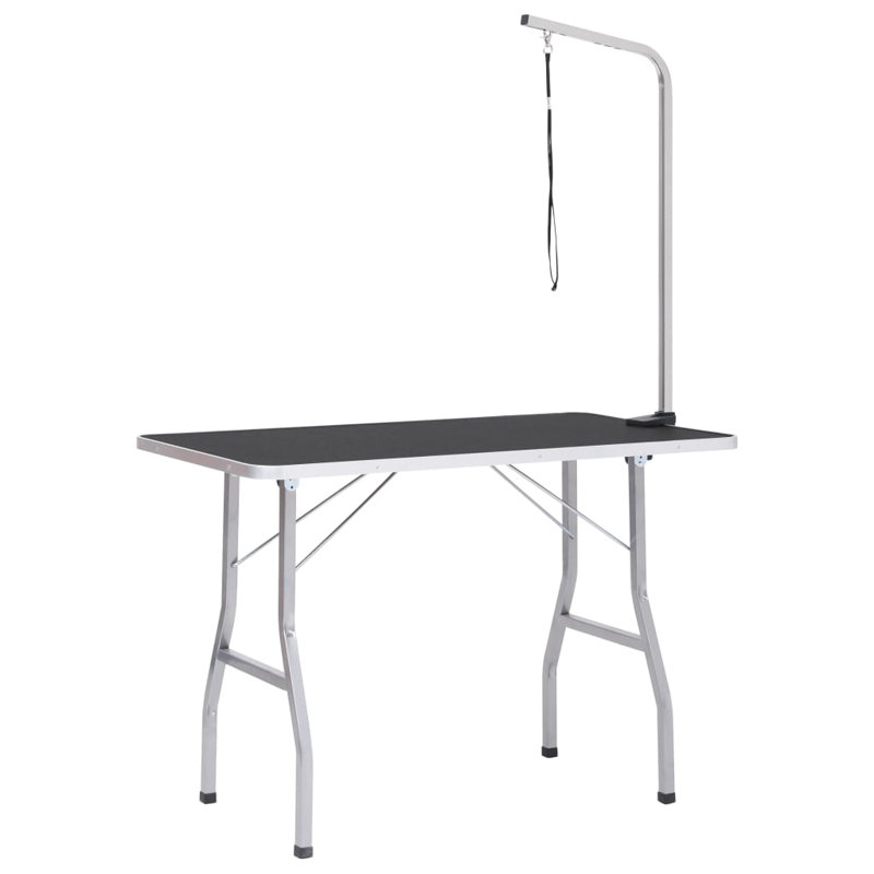 VidaXL Adjustable Dog Grooming Table with 1 Loop