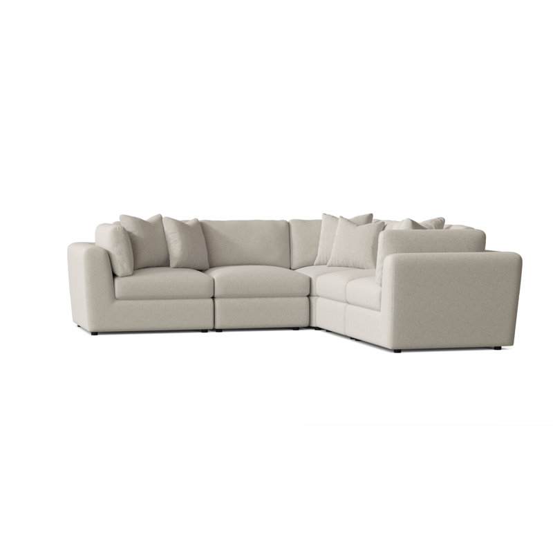 Oasis Sectional, Cream Linen 1429-002