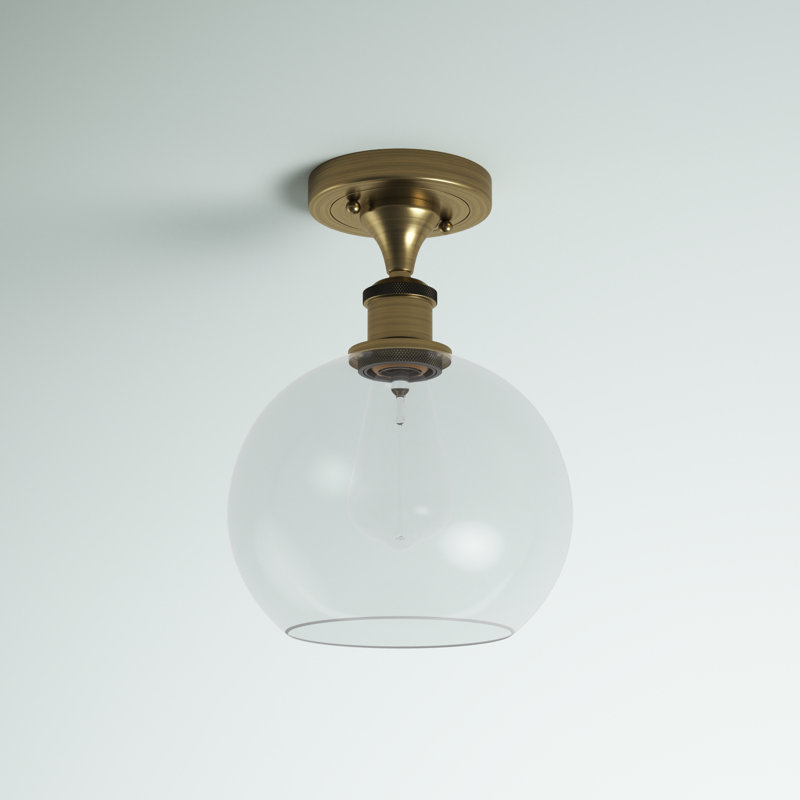 Baptista Glass Semi Flush Mount