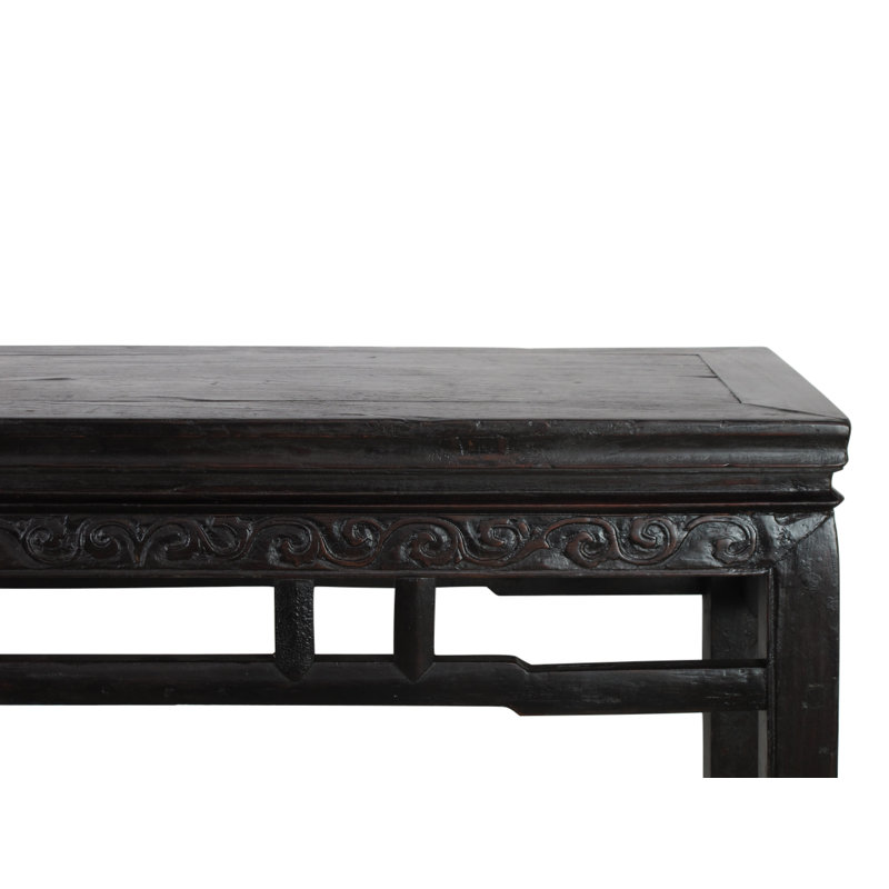 Hebei 43.7'' W Solid Wood Console Table