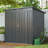 6 X 4 Ft Outdoor Storage Shed, All Weather Tool Shed For Garden, Backyard, Lawn, Black-119305648-122510064