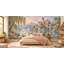 Lakeside Castle Wallpaper Mural, Peel and Stick Kids Room Wall Mural, Watercolor Fairy Tale Castle Nursery Wallpaper-658593569