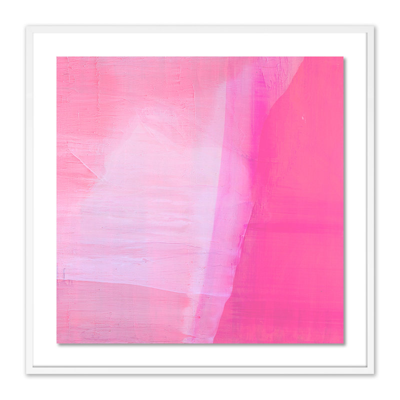 Rose Garden Print by Kim Whiteside, White, 40" H x 40" W x 2.5" D