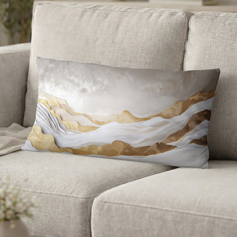 Coussin Modern Modern, H 12 po x l 20 po
